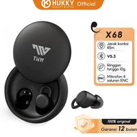 Gambar TNW X68 Wireless Sleepbuds Bluetooth Earphones Mini Invisiable Sleeping Earbuds In-Ear TWS Headphones Noise Reduction - Hitam dari Lucky Online Shopz undefined 3 Tokopedia