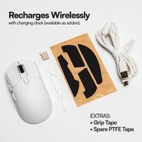 Gambar READY !!! NOVA V4 Lightweight Wireless Gaming Mouse by Press Play - BLACK, Mouse Only dari CV DAYA ELEKTRO undefined 4 Tokopedia