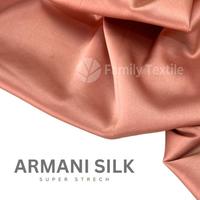 Gambar Kain Armani Silk Premium 1 Meter - Bahan Kain Armany Silk Satin Super Meteran Dress Pengantin Bridesmaid Gamis Mukena Multi Guna dari ibrahim mvk undefined 2 Tokopedia