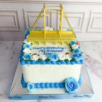 Gambar Kue Ulang Tahun/Birthday Cake/Kue Ultah tema Jembatan/Kue Birthday Jakarta dari Stelette Cake_NEW undefined 2 Tokopedia