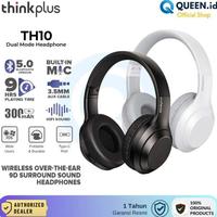 Gambar Lenovo TH10 Headset Bluetooth 5.0 Wireless Wired Dual Mode Stereo Bass Headphone AUX 3.5mm - Putih dari DIESAT STORE undefined 1 Tokopedia