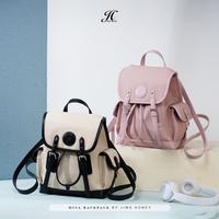 Gambar Misa Backpack By Jimshoney - White Black dari Gallery Swena undefined 2 Tokopedia