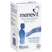 Gambar ELEVIT Pregnancy Pre Conception Multivitamin 100 Tablets Tablet Elefit / MENEVIT Sperm Health Preconception 90 Capsules Kapsul Vitamin Multivitamin Program Hamil Penyubur Kandungan Kehamilan Ibu Promil Original Australia Choline DHA Omega 3 Breastfeeding dari BAROKAH 95 STORE undefined 4 Tokopedia
