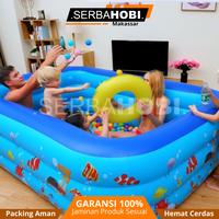 Gambar Kolam Renang anak 100cm / 120 cm / 150cm / Kolam renang Karet anak berkualitas Termurah - 120 dari Serba Hobi Makassar undefined 4 Tokopedia