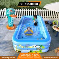 Gambar Kolam Renang anak 100cm / 120 cm / 150cm / Kolam renang Karet anak berkualitas Termurah - 120 dari Serba Hobi Makassar undefined 3 Tokopedia