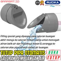 Gambar penutup pipa pvc 4 irucika asli Anti Tikus 3 inchi fitting paralon pvc - 6_Inchi dari WAJIBKAN STORE undefined 4 Tokopedia