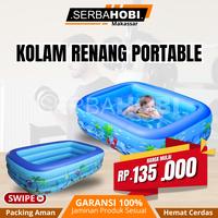Gambar Kolam Renang anak 100cm / 120 cm / 150cm / Kolam renang Karet anak berkualitas Termurah - 120 dari Serba Hobi Makassar undefined 1 Tokopedia