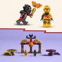 Gambar LEGO 71826 NINJAGO Dragon Spinjitzu Battle Pack Set with 2 Minifigures, Launchers & Flying Elements - Action Ninja Toy for 6+ Year Old Boys & Girls - Gifts for Dragons Rising TV Show Fans dari Jabrick Rumah LEGO undefined 3 Tokopedia
