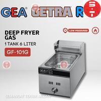 Gambar GF101G MESIN PENGGORENGAN GORENG GAS DEEP FRYER 6L GETRA GF 101G 101 G dari Semangat Teknik undefined 1 Tokopedia