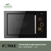 Gambar Microwave Oven Fotile HW25800P-C2T Built In 25 Liter Microwave Tanam HW 25800P C2T - Tanpa Pack Peti dari LANGGENG Home Center undefined 1 Tokopedia