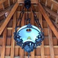 Gambar lampu gantung hias ANTIK, lampu JOGLO, RESTO JAWA BETAWI DIAMETER 35CM - Hitam dari Damar Antik undefined 2 Tokopedia