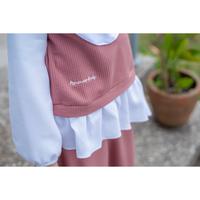 Gambar Baju Gamis Anak One Set Muslimah Lebaran Terbaru Merah Rose Ammarkids - Rose, XL dari B129-project undefined 5 Tokopedia