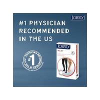 Gambar Best Jobst Reli Knee High Graduated Compression Socks 3040Mmhg Comfortable Unisex Design Open Toe Black XLarge PetiteMurah dari WineralMarket undefined 3 Tokopedia