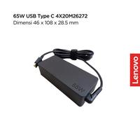 Gambar Lenovo Charger 65W USB Type C Standard AC Power Adapter / Adaptor 4X20M26272 | 01FR024 | SA10M13945 100 - 240V, 50/60Hz, Original Garansi Resmi Laptop IdeaPad, ThinkBook, ThinkPad, V - USB Type C dari OSSCA OFFICIAL STORE undefined 4 Tokopedia