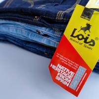 Gambar haf Celana Jeans Lois Biru dan Dongker Stretch Pensil Jahitan Rapi dan Kuat Bahan Elastis - Biru terang, 27 dari cv hafianio undefined 4 Tokopedia