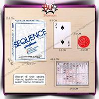 Gambar Sequence Board Game Playing Card An Exciting Games Of Strategy dari Indo Bubble Toys undefined 2 Tokopedia
