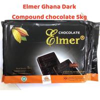 Gambar Coklat Elmer Dark Ghana 500GR compound chocolae DCC coklat blok masak TERLARIS dari Zona Manis2 undefined 1 Tokopedia