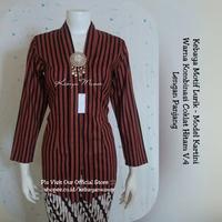 Gambar Kebaya Lurik. Kebaya Kartini. Kebaya Jadi. Kebaya Lurik Jadi. Kebaya Lurik. Baju Adat Jawa. Lurik Putih. Lurik Hitam. Baju Adat. Baju dari baby-travel undefined 2 Tokopedia
