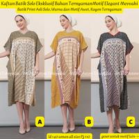 Gambar Daster Kaftan Batik Asli Solo Premium Rayon Super dari MEERZAstore undefined 4 Tokopedia