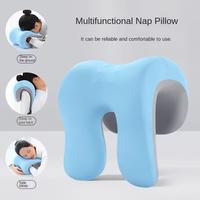 Gambar Bantal Kepala Rileksasi Bantal Tidur Kursi Kantor Premium Nap Pillow Bantal Leher Memory Foam - Hitam dari Andromeda Home Store undefined 2 Tokopedia