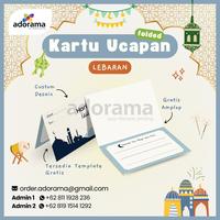 Gambar Kartu Ucapan Lebaran/ Greetings Card Idul Fitri 2025 lipat + Amplop dari Adorama_NEW undefined 1 Tokopedia