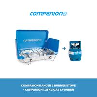 Gambar BUNDLING! Companion Ranger 2 Burner Stove with Gas Cylinder - Stove+1,25kg dari BantengMas_NEW undefined 1 Tokopedia