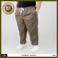 Gambar rosal kabiro celana sirwal jumbo pria big size 3xl - 6xl celana kasual formal hitam celana panjang formil ikatan pinggang karet celana kantor bahan - hitam abu best produk dari Shulha Mall undefined 4 Tokopedia