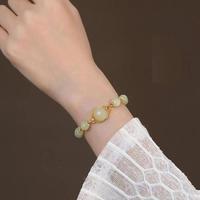 Gambar Gelang giok wanita hijau gelang batu giok asli china Gelang manik manik gelang feng shui membawa Kekayaan Keberuntungan - 1pc dari STORE BEAUTY1 undefined 1 Tokopedia