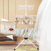Gambar [Spesial Live] ES Jemuran Baju Bayi Jemuran Menara Jemuran Pakaian Bayi Bisa Digantung - 2 Tingkat dari CV BerkahBuana undefined 1 Tokopedia