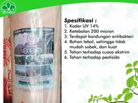 Gambar Plastik UV Super Hoki Premium LOKAL -200 micron 14%-Ukuran 3 x 50 m  - Rumah Tanaman - Greenhouse - Anggrek -  Tanaman Hias dari Green Sun Salatiga undefined 2 Tokopedia
