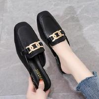 Gambar SEPATU SANDAL SELOP MULES WANITA IMPORT BRANDED ANTI SLIP ON BATAM ORI - Black, 35 dari Julians store id undefined 3 Tokopedia