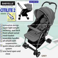 Gambar Babyelle Baby Stroller New Citilite 2 S606 Lightweight - Kereta Dorong Bayi - Navy dari Vinztagexs undefined 1 Tokopedia