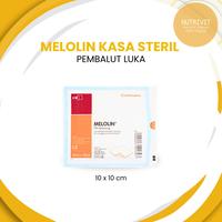 Gambar MELOLIN KASA 10x10cm - DRESSING PEMBALUT LUKA - Per Pcs dari Nutrivit Surabaya undefined 1 Tokopedia
