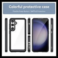 Gambar Samsung Galaxy S24 FE S24FE 5G Rugged Protective Original Casing Hard Case Cover Back Transparan Silikon Bumper Clear - CLEAR., SAMSUNG S24 FE. dari Case Thebest undefined 3 Tokopedia