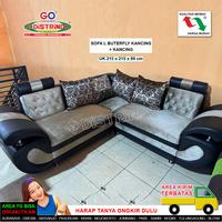 Gambar DISTRINDO Sofa Tamu Minimalis / Sofa Sudut / Sofa Leter L dari Go Distrindo Mebel Surabaya undefined 2 Tokopedia