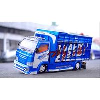 Gambar MINIATUR TRUK OLENG KAYU FULL LAMPU WAHYU ABADI / MINIATUR TRUK OLENG MURAH -  lampu & terpal dari baby-travel undefined 3 Tokopedia