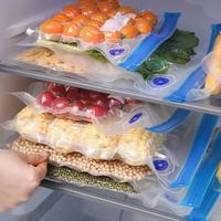 Gambar 10pcs Vacuum Plastic Bag Zip Lock Label Plastik Vakum Makanan 22x21 22x28 22x34 26x28 26x34 30x34 - Pompa Elektrik dari dubora undefined 4 Tokopedia