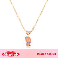 Gambar Kalung Emas Anak Boneka Gadis Duduk Bersimpuh - Toko Emas Gadjah - Kuning RT Italy, 16 K - P. 34 Cm dari Toko Emas Gadjah - Est. 1918 undefined 1 Tokopedia