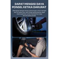 Gambar VIVAN Portable Air Pump Inflator Electric Pompa Ban Mobil Sepeda Motor - VTI02 dari VIVAN SHOP Authorized Store undefined 3 Tokopedia