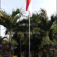 Gambar Terbaru Tiang Bendera Stainless 4 Meter dari Shamisen undefined 1 Tokopedia