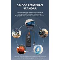 Gambar VIVAN Portable Air Pump Inflator Electric Pompa Ban Mobil Sepeda Motor - VTI02 dari VIVAN SHOP Authorized Store undefined 4 Tokopedia