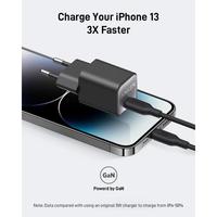 Gambar Anker Charger 511 Powerport 30W USB C Charger Gan PD Charge, SCP Charger A2147 - Hitam dari mikba undefined 1 Tokopedia