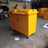 Gambar TEMPAT SAMPAH BESAR/TONG SAMPAH BESAR/BAK SAMPAH BESAR VOLUME 660 LTR - Biru dari Indah fiberglass undefined 4 Tokopedia