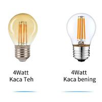 Gambar Lampu LED EDISON / Filamen / Filum / Hias / Pijar / Cafe / Retro E27 4W Kuning dari EDISON ELECTRIC undefined 5 Tokopedia