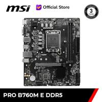 Gambar MSI PRO B760M-E DDR5 Motherboard [mATX | LGA 1700 | Gen 14] dari MSI Shop ID undefined 1 Tokopedia
