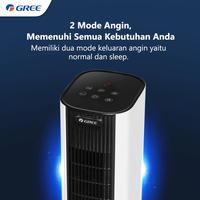 Gambar GREE ACOOL 6 Tower Fan Air Cooler Kipas Angin Penyejuk Udara Anion Generator Aromaterapi - GTA-ACOOL6 dari QUEEN id Official undefined 3 Tokopedia