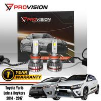 Gambar Lampu Depan Mobil Toyota Yaris Lele dan Heykers LED PROVISION 2014/2015/2016/2017 35W 55W 65W 85W Headlamp Foglamp High Beam Low Beam Fog Lights Warna Putih 6000K Socket H4 H11 HB3 HB4 H1 H3 H7 H27 / 880 HIR2 / 9012 Garansi 1 Tahun - 85W, Foglights (H11) dari Pro Vision Z undefined 1 Tokopedia