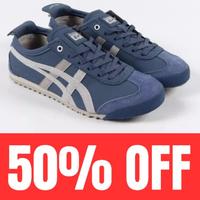 Gambar Sepatu Unisex Onit Mexico 66 Deluxe Dark Blue - 36 dari Store Onitsuka undefined 1 Tokopedia
