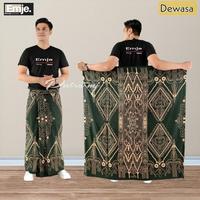 Gambar Baru Sarung Batik Jagat Dewasa Batik Putra MJ - Hitam dari Primadona New&#39;s undefined 5 Tokopedia