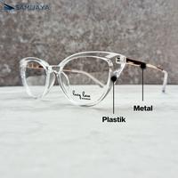 Gambar Kacamata Vintage Lucy Lau Tipe L20507 C3 Warna Putih Transparant Rosegold - ANTI UV dari Samijaya ABC Bandung undefined 3 Tokopedia